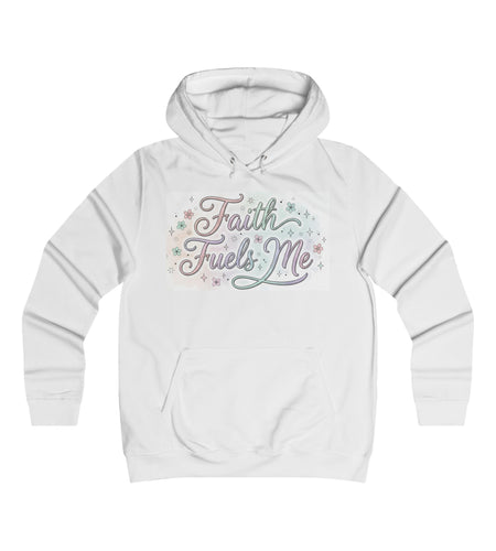 Faith Fuels Me Hoodie β Floral Inspirational Christian Pullover