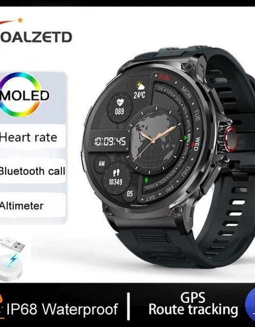 Load image into Gallery viewer, 1.85" Ultra HD Smartwatch GPS Bluetooth Call Health Monitoring Watch Gym Gift
