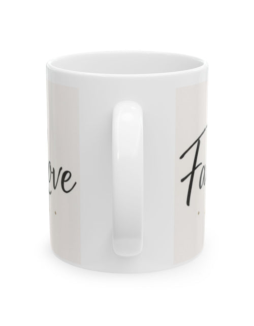 Load image into Gallery viewer, Faith Hope &amp; Love Ceramic Mug — Inspirational Coffee Cup (11oz/15oz)
