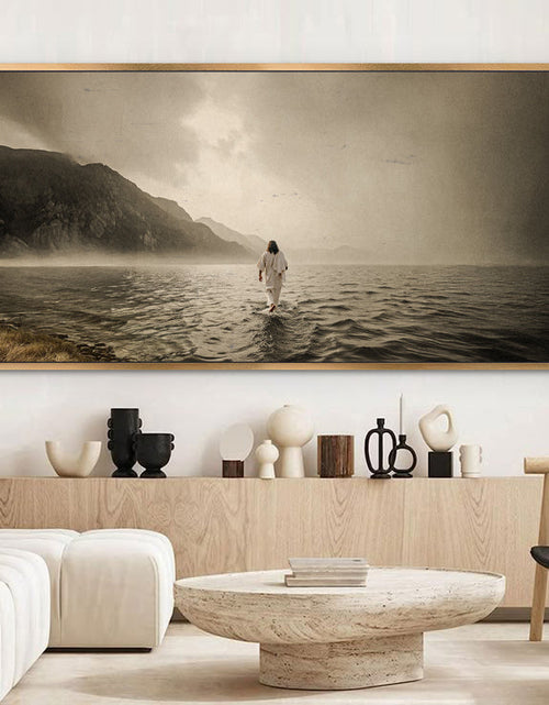 Load image into Gallery viewer, Walking On Water - Faith Wall Art V
