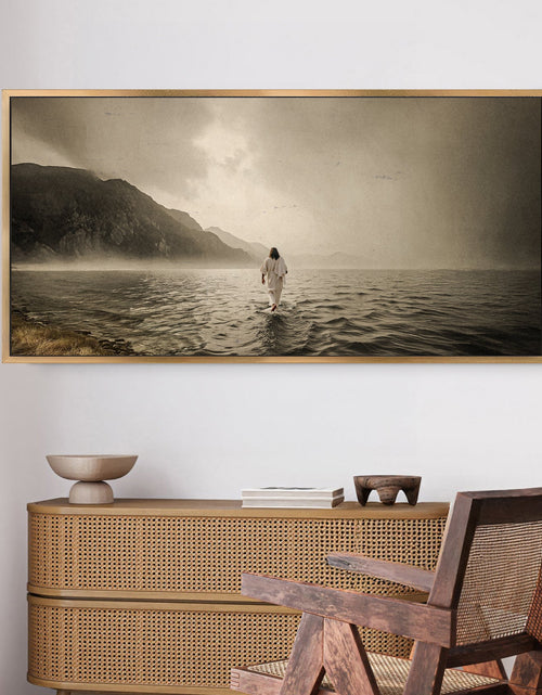 Load image into Gallery viewer, Walking On Water - Faith Wall Art V
