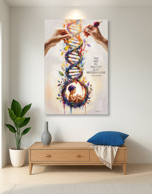 Load image into Gallery viewer, Psalm 139:13 - For You Knit Me In My Mother's Womb Faith Sign
