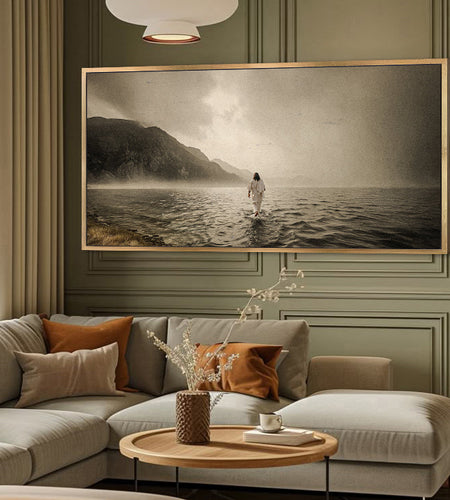 Walking On Water - Faith Wall Art V