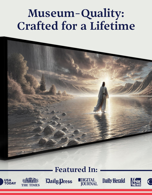 Load image into Gallery viewer, Walking on Water - Faith Wall Art II
