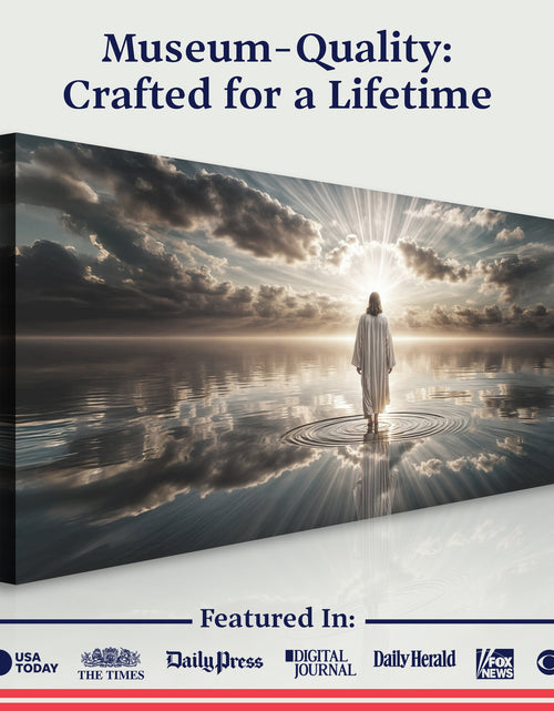 Load image into Gallery viewer, Walking on Water - Faith Wall Art III
