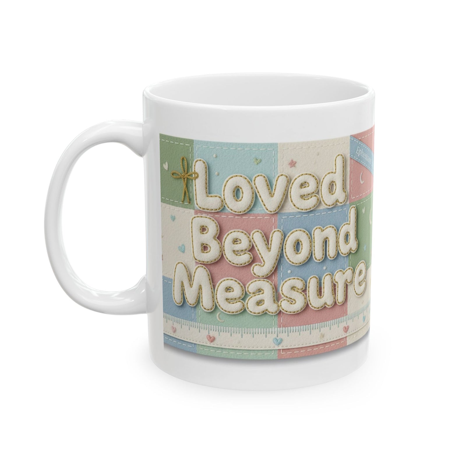 Faith Inspired 'Loved Beyond Measure' Ceramic Mug — 11oz & 15oz Gift