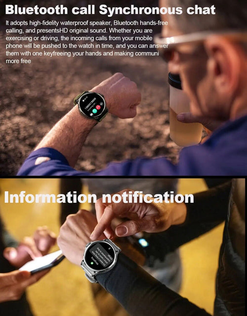 Load image into Gallery viewer, 1.85" Ultra HD Smartwatch GPS Bluetooth Call Health Monitoring Watch Gym Gift
